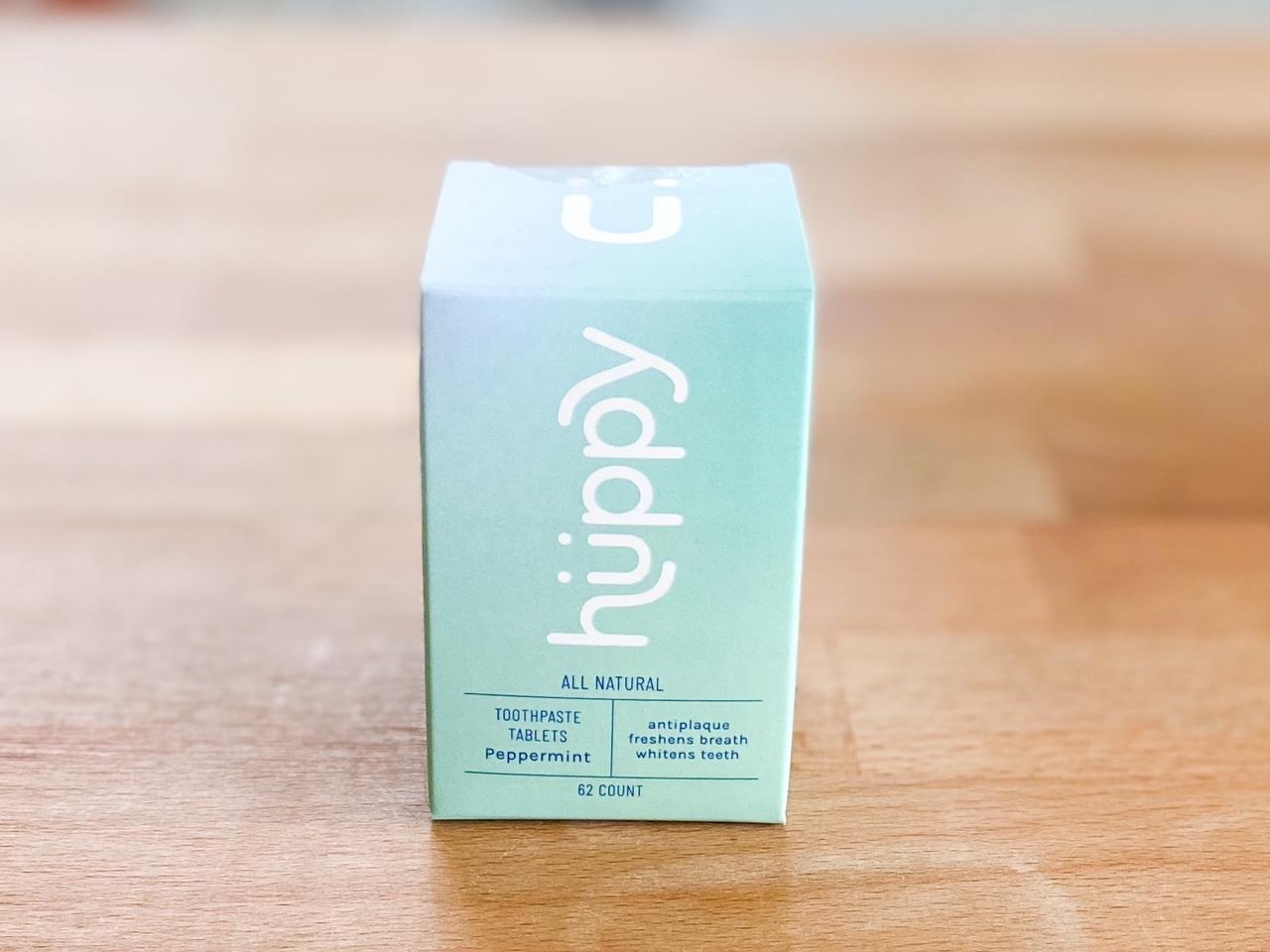 Toothpaste Tablets by Huppy (Flouride Alternative) - Refillable