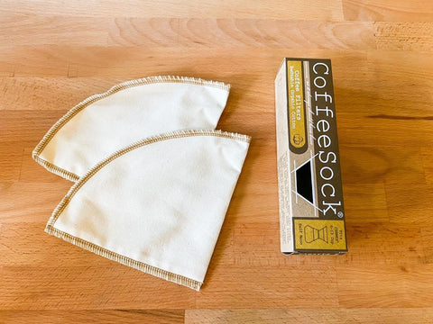 Reusable Organic Cotton Hot Coffee Filters